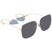 Picture of GUCCI Black Square Ladies Sunglasses