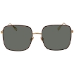 Picture of DIOR Green Square Ladies Sunglasses