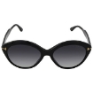 Picture of TOM FORD Maxine Grey Round Ladies Sunglasses