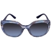 Picture of DOLCE & GABBANA Blue Gradient Grey Cat Eye Ladies Sunglasses