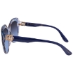 Picture of DOLCE & GABBANA Blue Gradient Grey Cat Eye Ladies Sunglasses