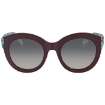 Picture of EMILIO PUCCI Gradient Smoke Oval Ladies Sunglasses