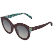 Picture of EMILIO PUCCI Gradient Smoke Oval Ladies Sunglasses