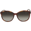 Picture of FENDI Brown Gradient Round Ladies Sunglasses