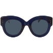 Picture of ALAIA Azzedine Blue Round Ladies Sunglasses