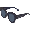 Picture of ALAIA Azzedine Blue Round Ladies Sunglasses