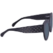 Picture of ALAIA Azzedine Blue Round Ladies Sunglasses