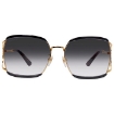 Picture of GUCCI Grey Gradient Rectangular Ladies Sunglasses