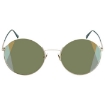 Picture of BOTTEGA VENETA Green Round Ladies Sunglasses