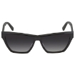 Picture of SAINT LAURENT Grey Gradient Cat Eye Ladies Sunglasses