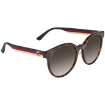 Picture of GUCCI GG0416SK Brown Gradient Round Ladies Sunglasses