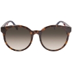 Picture of GUCCI GG0416SK Brown Gradient Round Ladies Sunglasses