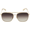 Picture of CELINE Poarized Brown Gradient Pilot Ladies Sunglasses