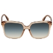 Picture of TOM FORD Faye Green Square Ladies Sunglasses