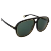 Picture of GUCCI Green Pilot Ladies Sunglasses