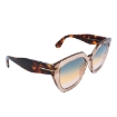 Picture of TOM FORD Phoebe Smoke Gradient Cat Eye Sunglasses