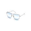 Picture of TOM FORD Tina Blue Grey Gradient Butterfly Ladies Sunglasses