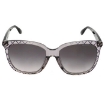 Picture of BOTTEGA VENETA Grey Butterfly Ladies Sunglasses