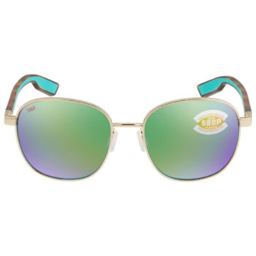 Picture of COSTA DEL MAR EGRET Green Mirror Polarized Polycarbonate Ladies Sunglasses