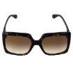 Picture of GUCCI Brown Gradient Square Ladies Sunglasses