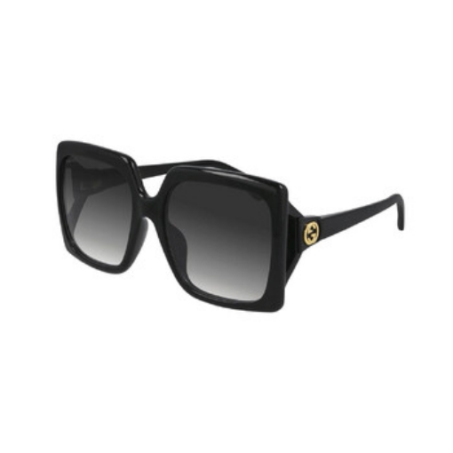 Picture of GUCCI Grey Gradient Square Ladies Sunglasses