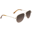 Picture of JIMMY CHOO Brown Gradient Pilot Ladies Sunglasses