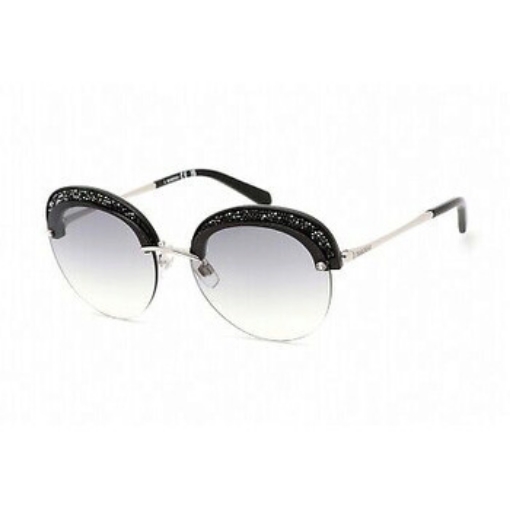 Picture of SWAROVSKI Grey Gradient Oval Ladies Sunglasses