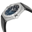 Picture of OMEGA Constellation Blue Diamond Dial Black Leather Ladies Watch 12318352056001