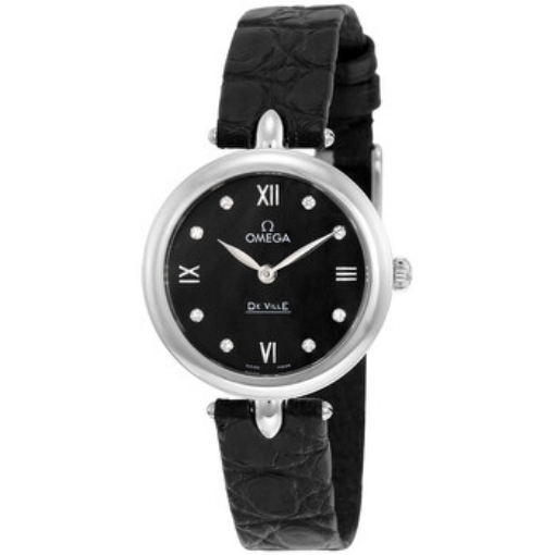 Picture of OMEGA De Ville Prestige Black Dial Ladies Watch