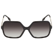 Picture of BURBERRY Isabella Gray Gradient Oversized Ladies Sunglasses