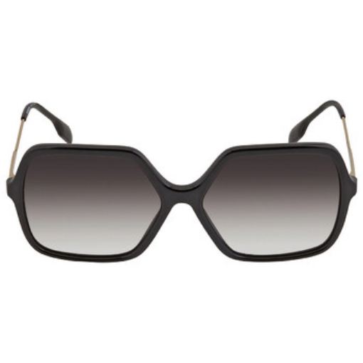 Picture of BURBERRY Isabella Gray Gradient Oversized Ladies Sunglasses