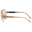 Picture of BURBERRY Brown Mirror Rose Gold Pilot Ladies Sunglasses