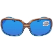 Picture of COSTA DEL MAR GANNET Blue Mirror Polarized Glass Ladies Sunglasses