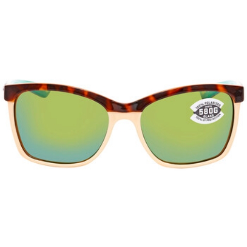 Picture of COSTA DEL MAR ANAA Green Mirror Polarized Glass Ladies Sunglasses