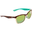 Picture of COSTA DEL MAR ANAA Green Mirror Polarized Glass Ladies Sunglasses