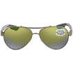 Picture of COSTA DEL MAR LORETO Green Mirror Polarized Glass Ladies Sunglasses