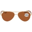 Picture of COSTA DEL MAR LORETO Copper Polarized Glass Ladies Sunglasses