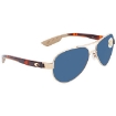 Picture of COSTA DEL MAR LORETO Grey Polarized Polycarbonate Ladies Sunglasses