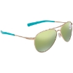 Picture of COSTA DEL MAR PIPER Green Mirror Polarized Glass Ladies Sunglasses