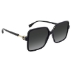 Picture of FENDI Dark Grey Gradient Square Ladies Sunglasses