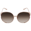 Picture of GUCCI Brown Gradient Oversized Ladies Sunglasses