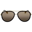 Picture of GUCCI Gold Pilot Ladies Sunglasses