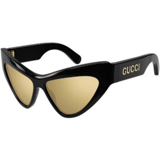 Picture of GUCCI Gold Cat Eye Ladies Sunglasses