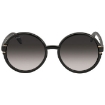 Picture of GUCCI Gradient Grey Round Ladies Sunglasses