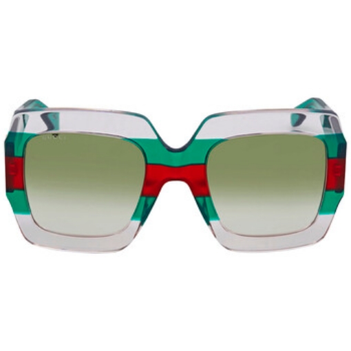 Picture of GUCCI Green Gradient Square Sunglasses