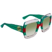 Picture of GUCCI Green Gradient Square Sunglasses