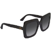 Picture of GUCCI Grey Gradient Square Ladies Sunglasses