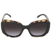 Picture of PRADA Dark Gray Irregular Ladies Sunglasses