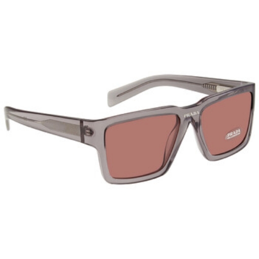 Picture of PRADA Dark Violet Rectangular Ladies Sunglasses