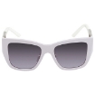 Picture of PRADA Light Violet Gradient Blue Square Ladies Sunglasses